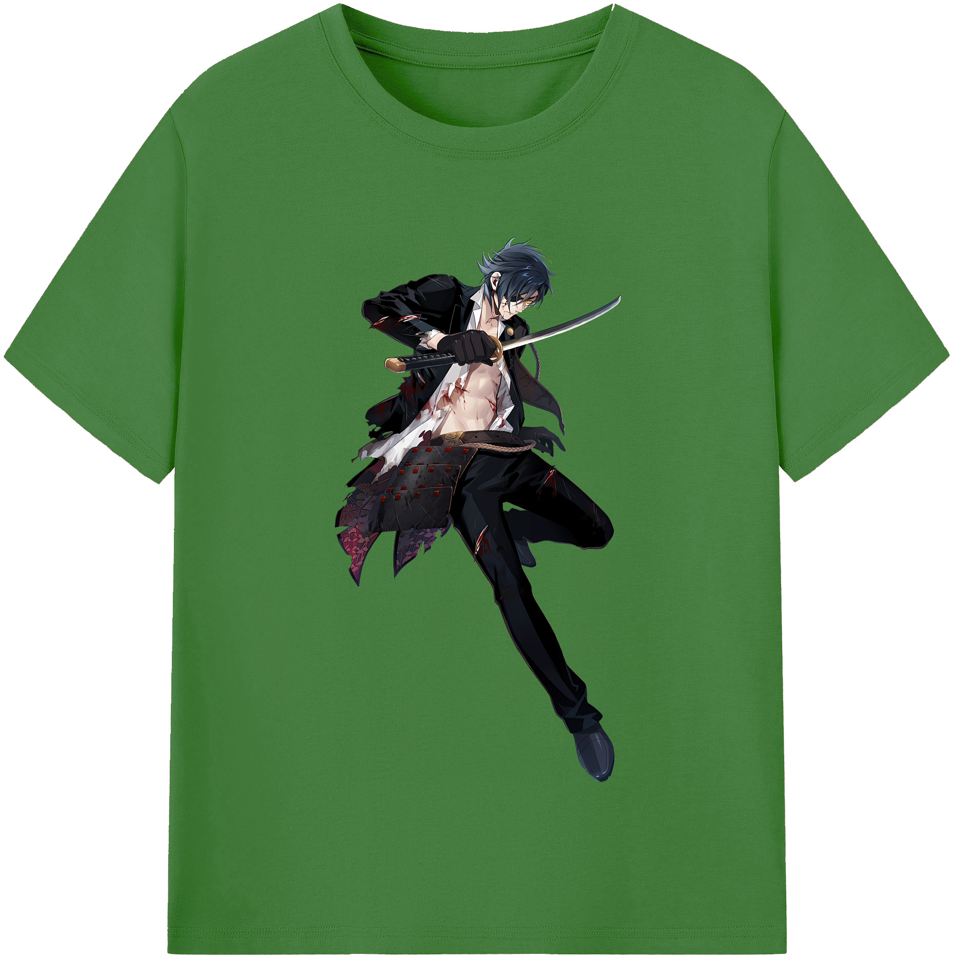 （画像用） 刀剣乱舞 Touken Ranbu レディースカジュアルプリントTシャツ（綿100％）